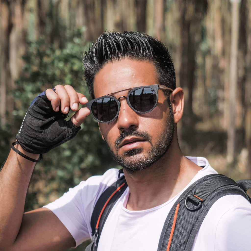 The Shiva - Wooden Sunglasses