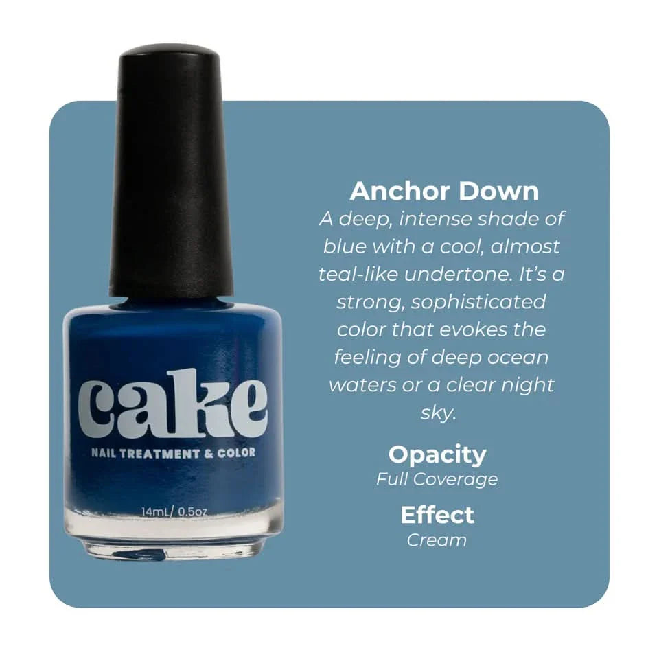 CAKE Nail Strengthening Polish - Anchor Down