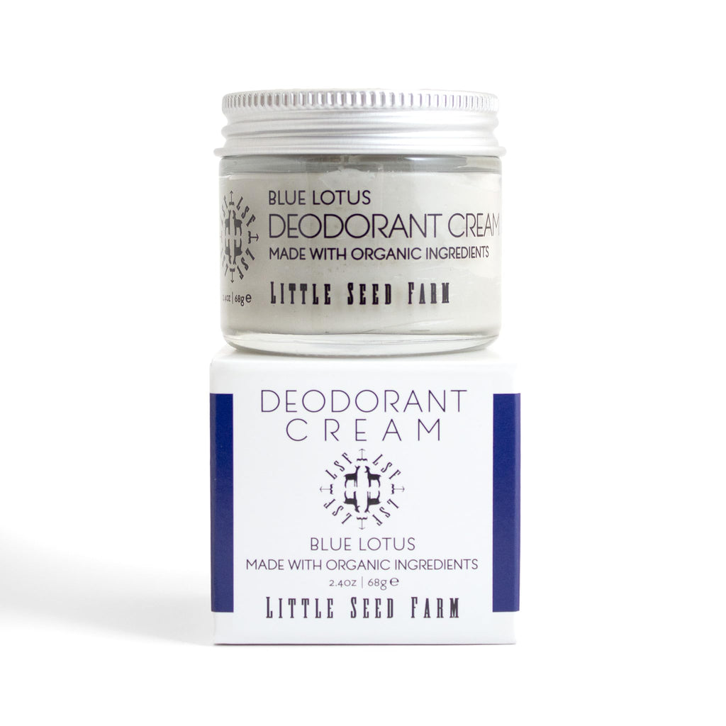 Little Seed Farm All Natural Deodorant Cream - Grapefruit Lemon - Aluminum Free Deodorant for Women or Men, Net Wt. 2.4oz | 68g