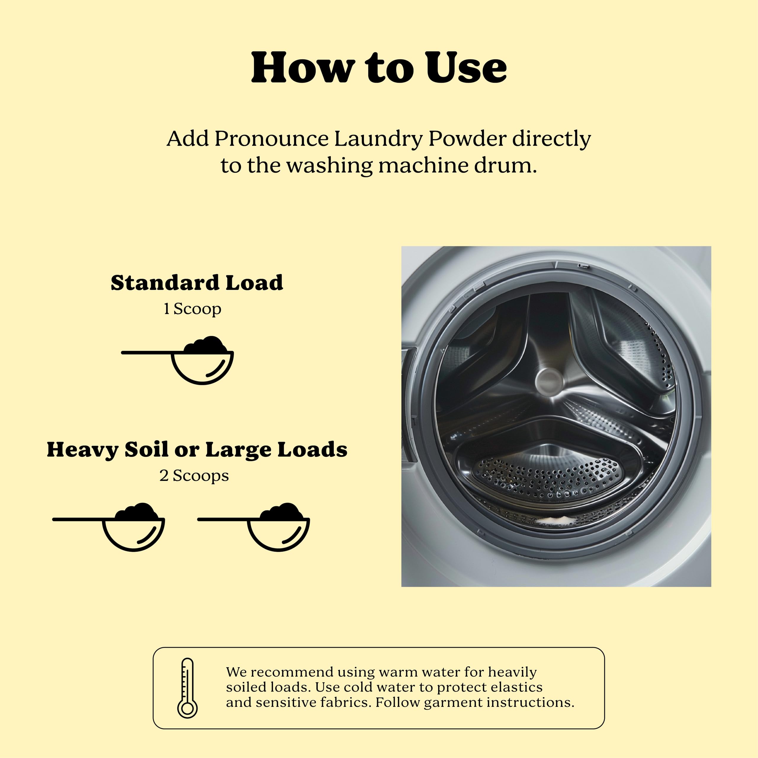 Pronounce Laundry Detergent Powder Alternative | Cleaner Ingredients. Safer for Sensitive Skin. Stain + Smell Fighting. With Essential Oils. HE Safe (Lavender, 120 Loads).