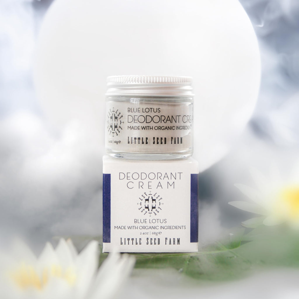 Little Seed Farm All Natural Deodorant Cream - Grapefruit Lemon - Aluminum Free Deodorant for Women or Men, Net Wt. 2.4oz | 68g