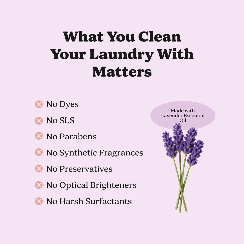 Pronounce Laundry Detergent Powder Alternative | Cleaner Ingredients. Safer for Sensitive Skin. Stain + Smell Fighting. With Essential Oils. HE Safe (Lavender, 120 Loads).