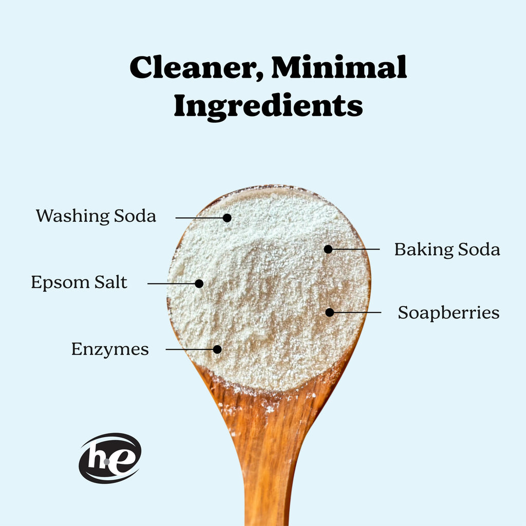Pronounce Laundry Detergent Powder Alternative | Cleaner Ingredients. Safer for Sensitive Skin. Stain + Smell Fighting. With Essential Oils. HE Safe (Lavender, 120 Loads).