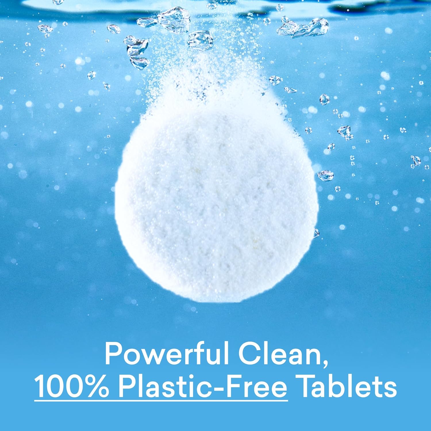 BLUELAND Toilet Bowl Cleaner Tablets, Starter Set, 14 Count with Tin, Lemon Cedar, Plastic-Free, No Harsh Chemicals, Plant-Based