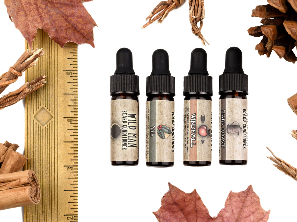Wild Man Beard Oil Conditioner - Holiday Sampler Set