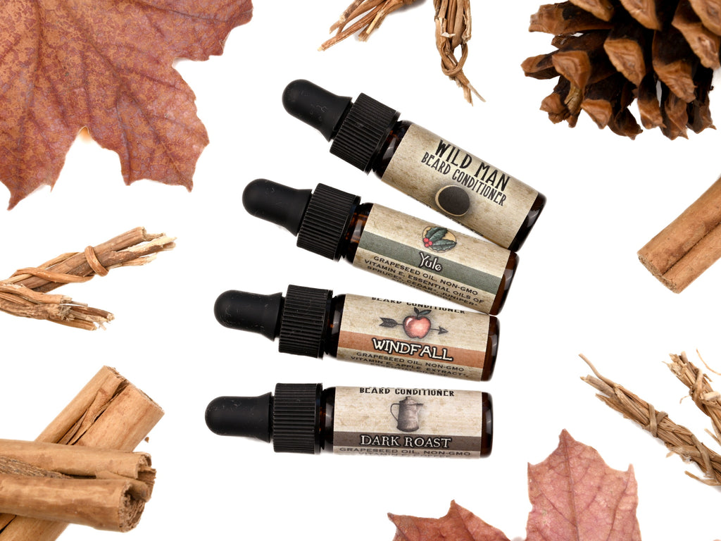 Wild Man Beard Oil Conditioner - Holiday Sampler Set