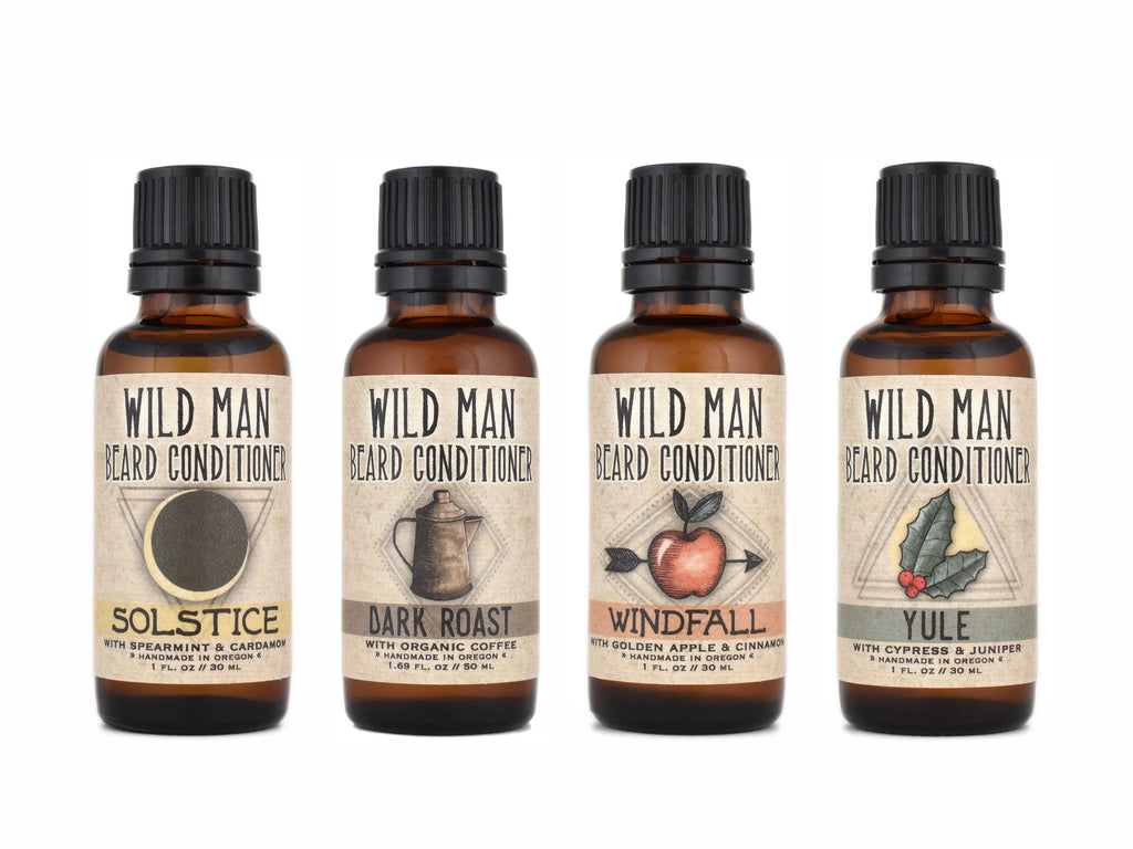 Wild Man Two-Piece Beard Grooming Gift Set