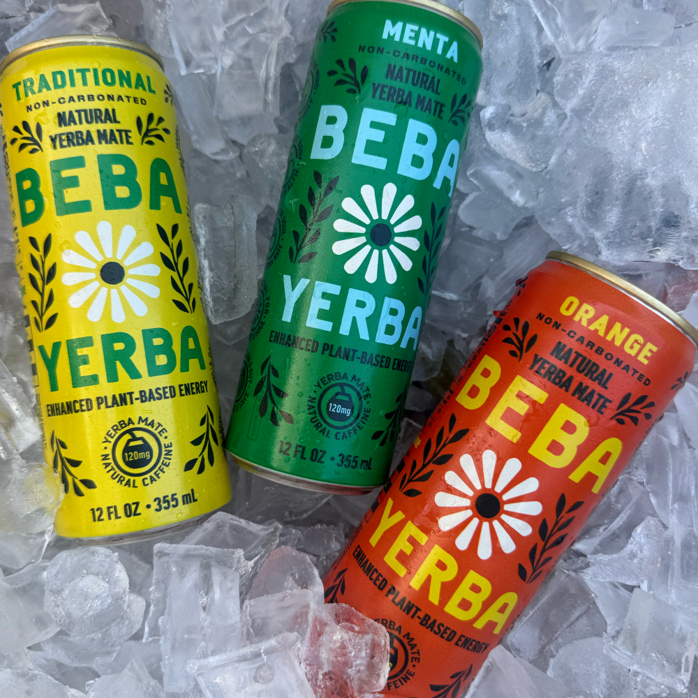 BEBA YERBA - ORANGE FLAVOR (12 cans)