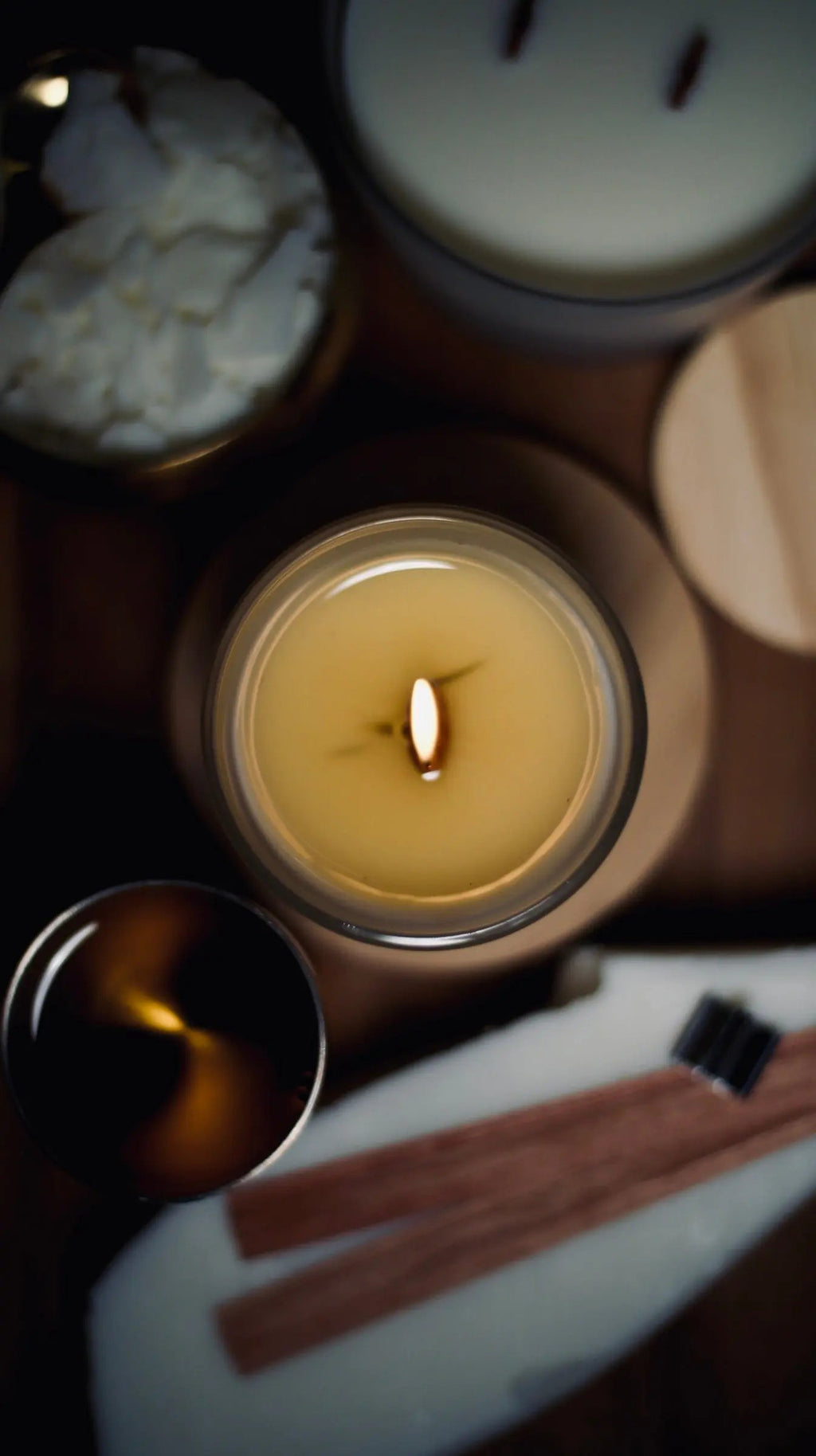 Handmade Coconut Soy Wax Candle | Clean-Burning Artisan Candle – Restalgic