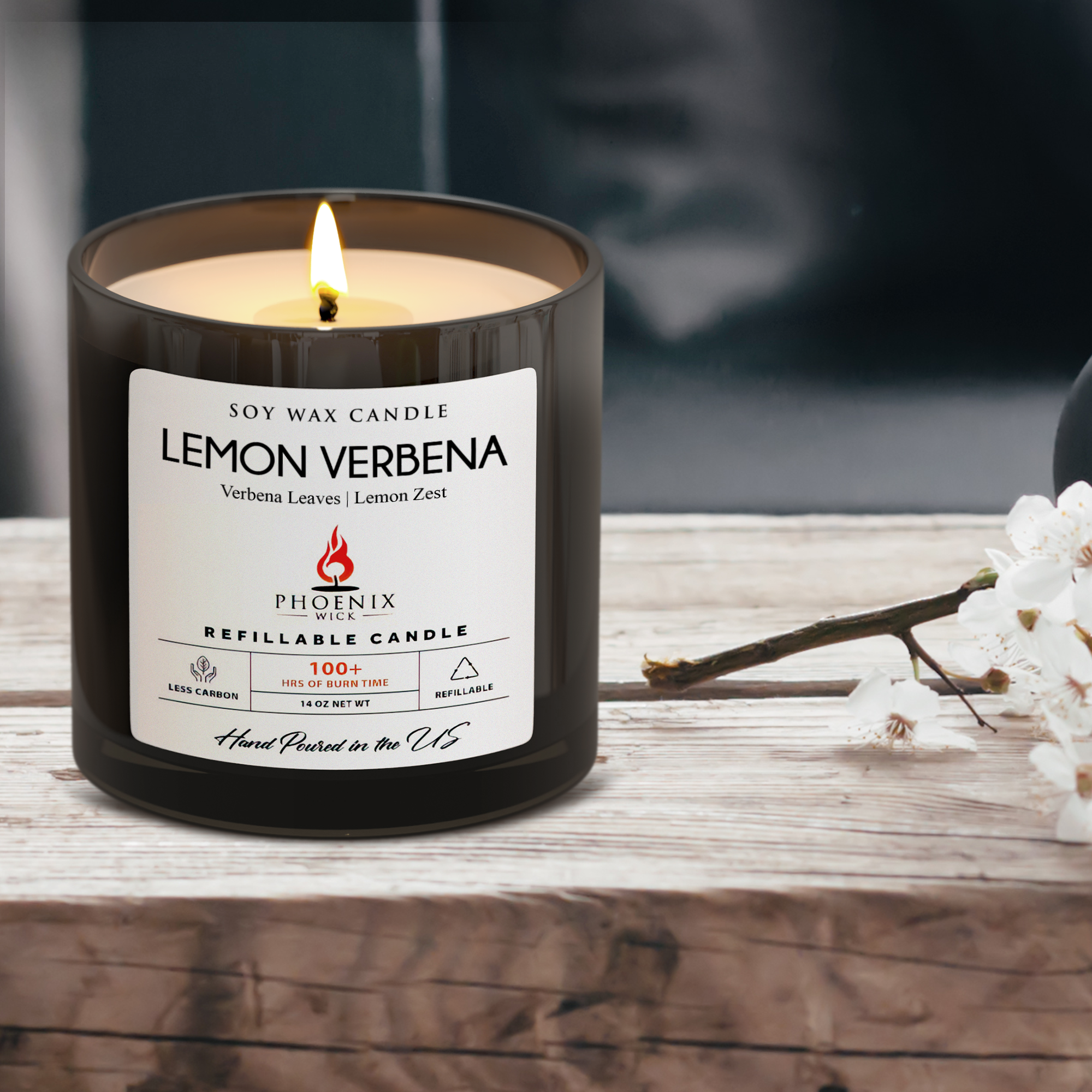 Lemon Verbena - 14oz Filled Candle