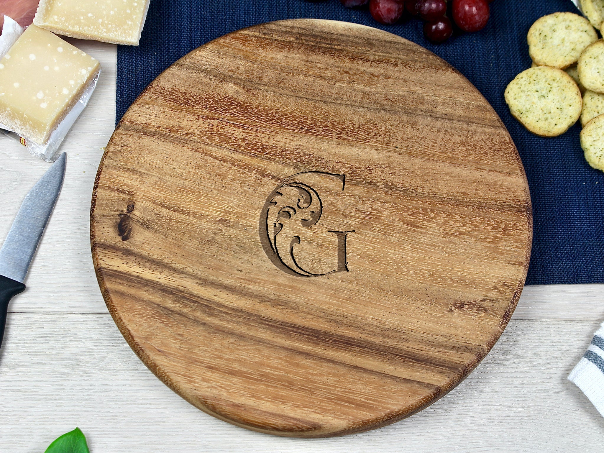Small Round Charcuterie Board