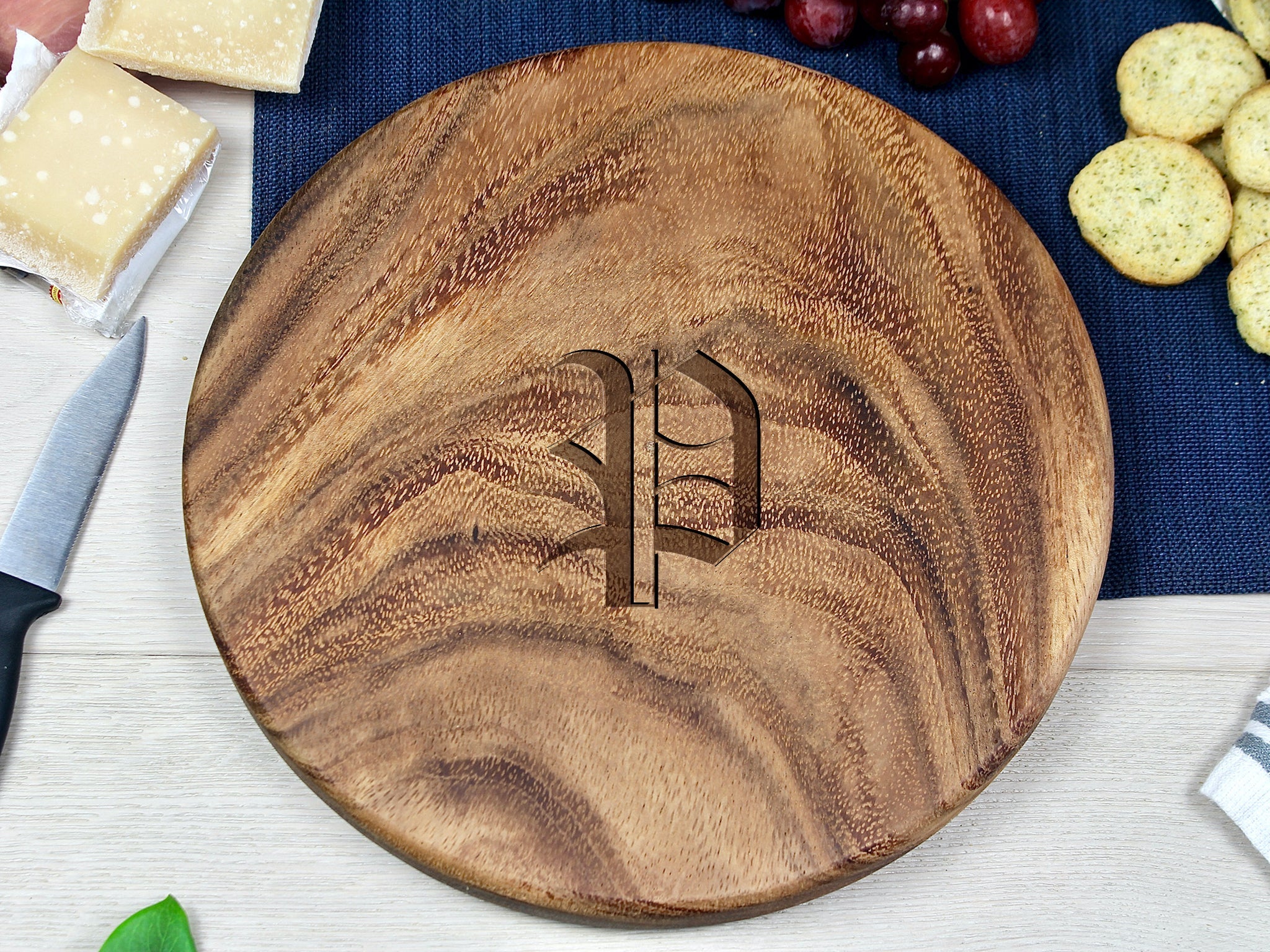 Small Round Charcuterie Board