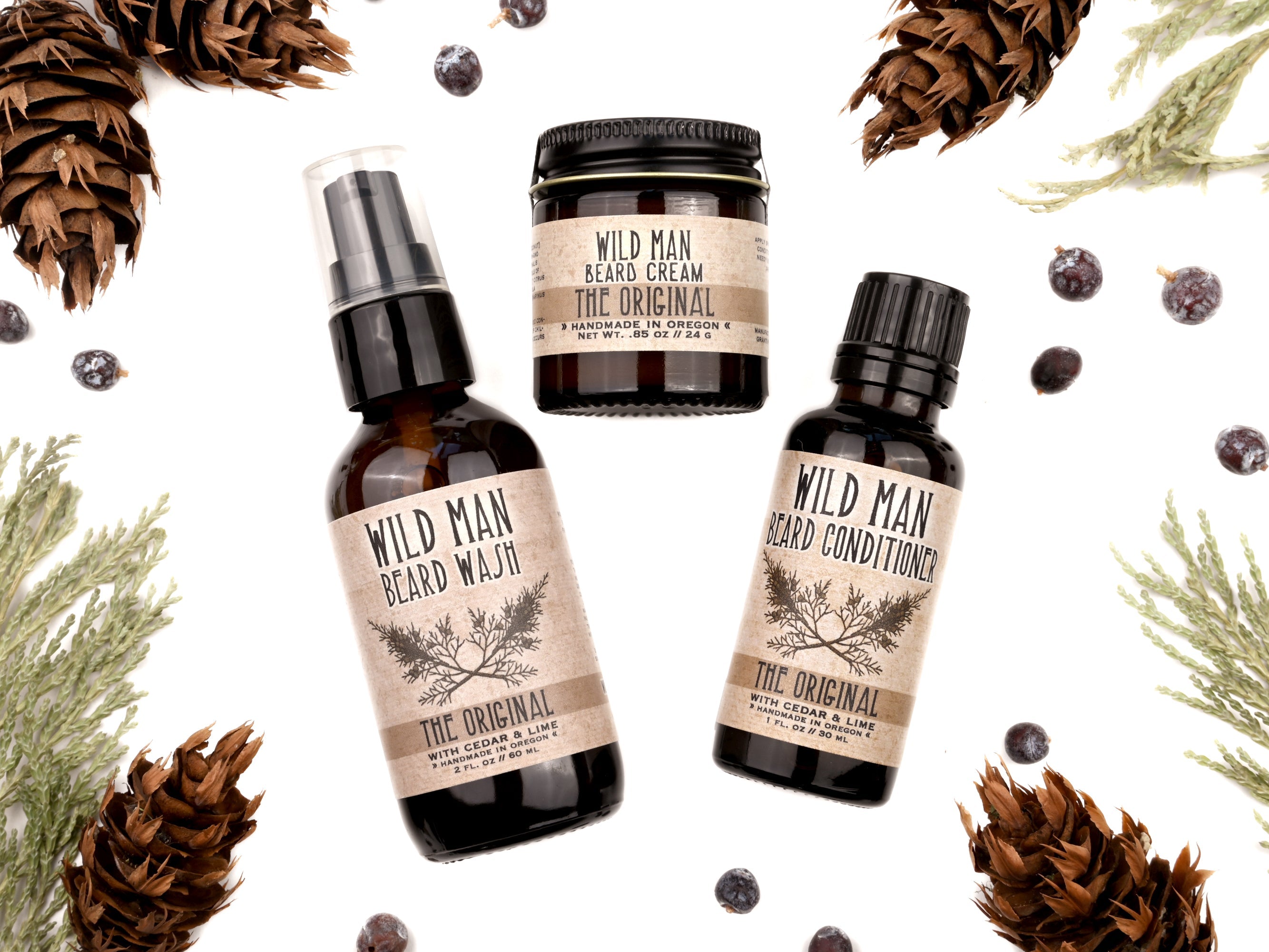Wild Man - Beard Grooming Gift Set