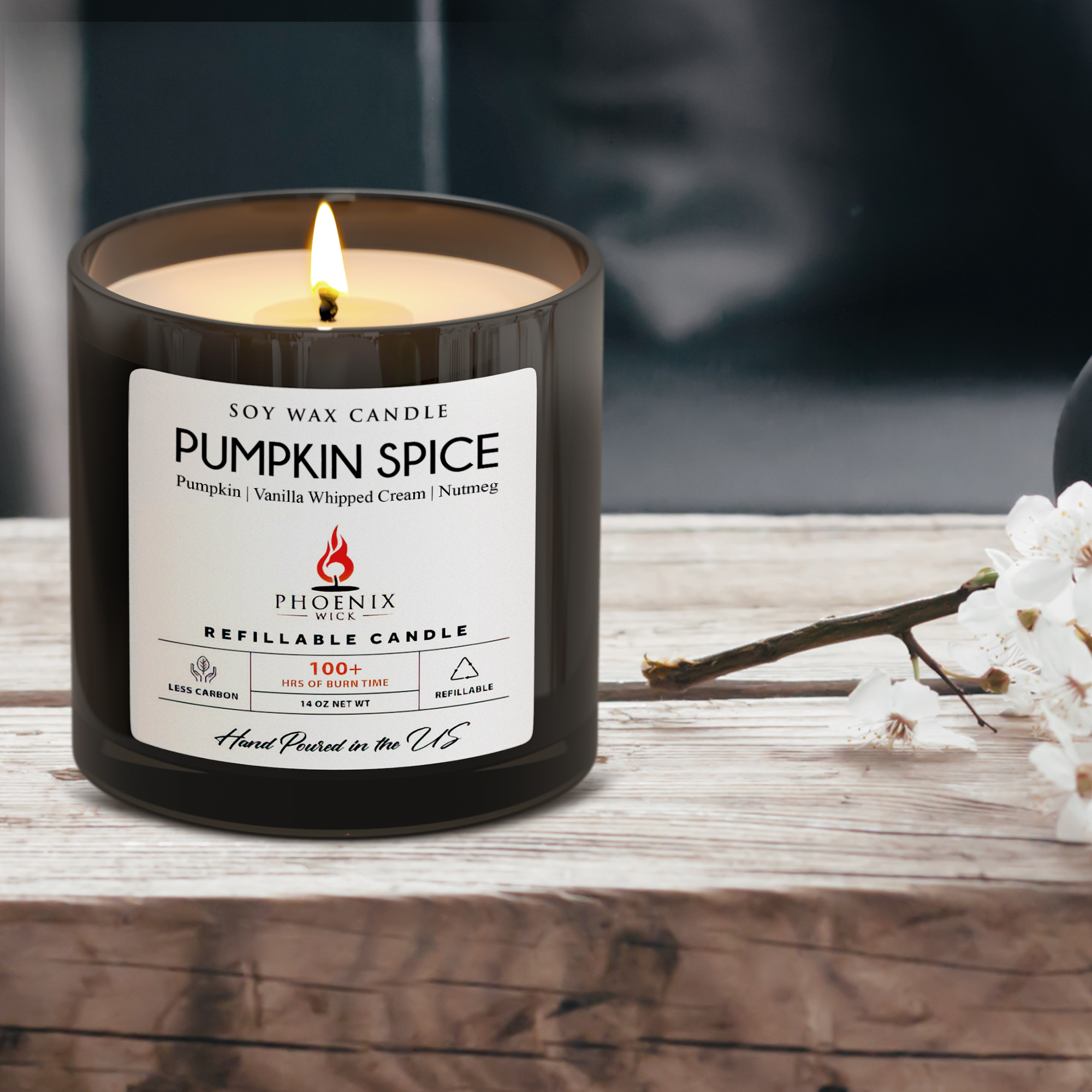 Pumpkin Spice - 14oz Filled Candle