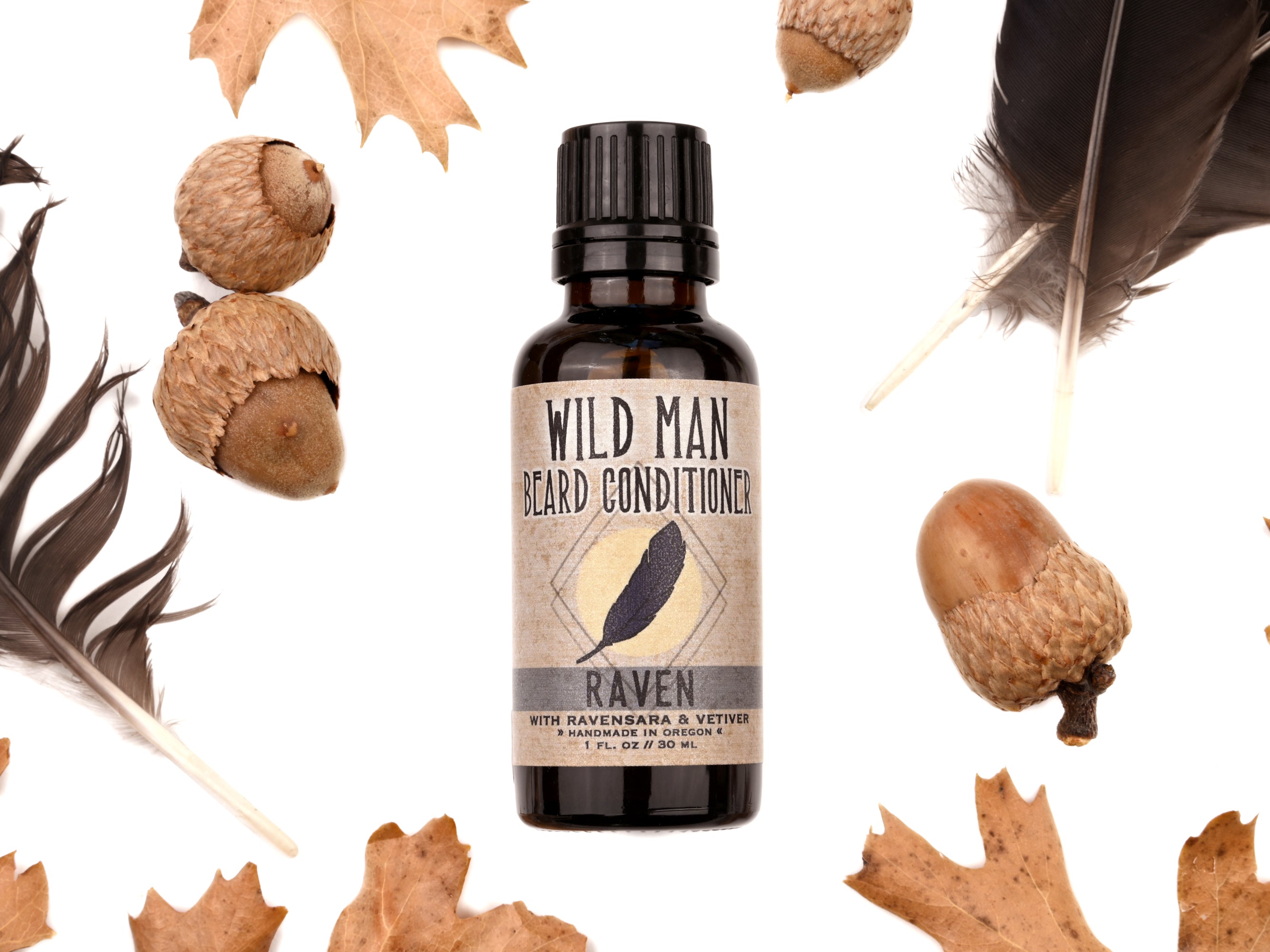 Wild Man Beard Oil Conditioner - Raven