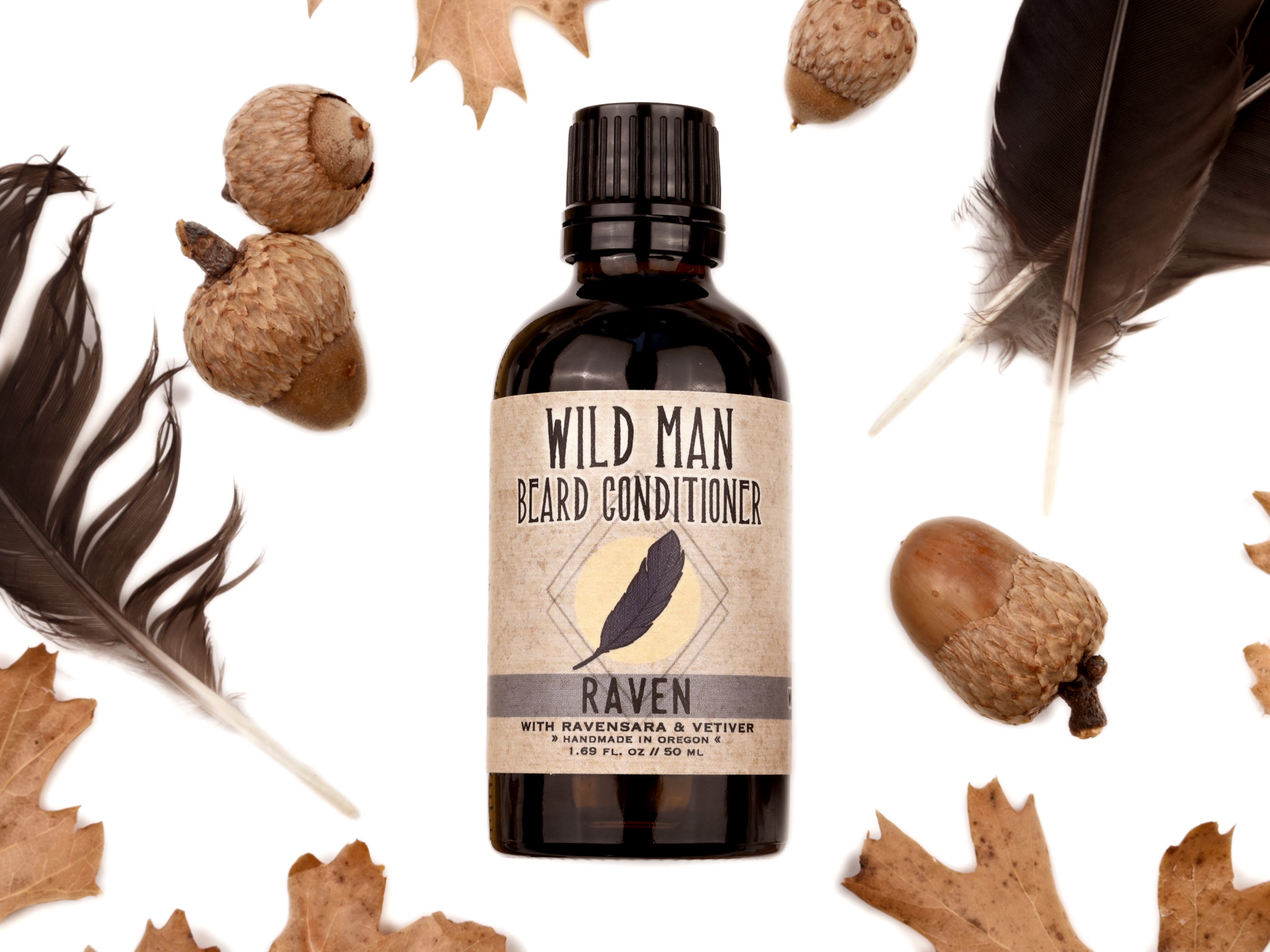 Wild Man Beard Oil Conditioner - Raven