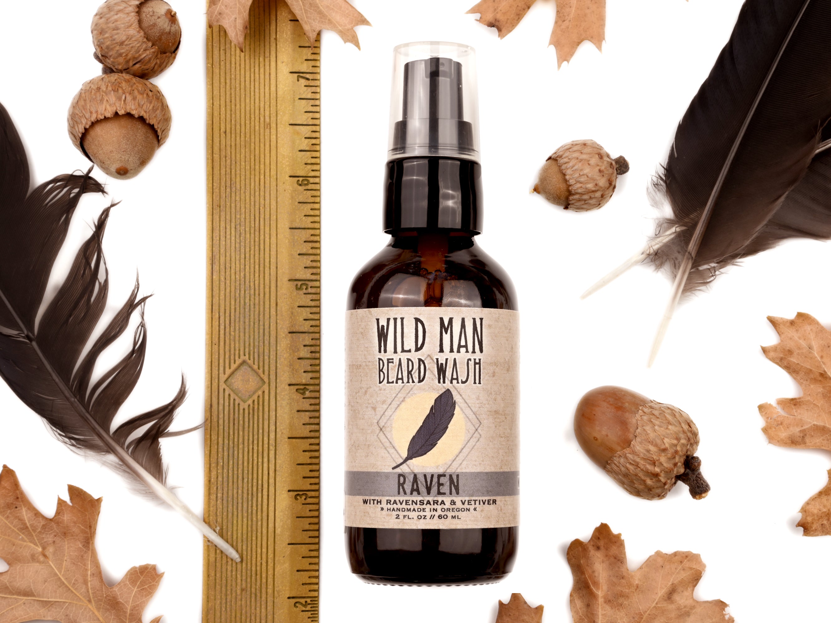 Wild Man Beard Wash - Raven