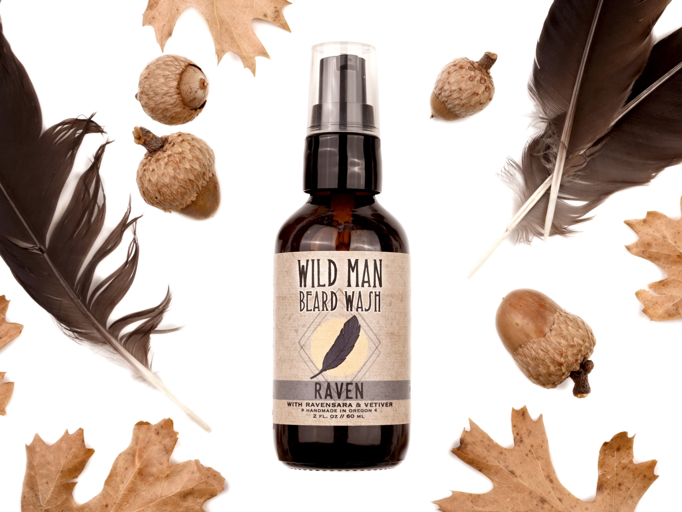 Wild Man Beard Wash - Raven