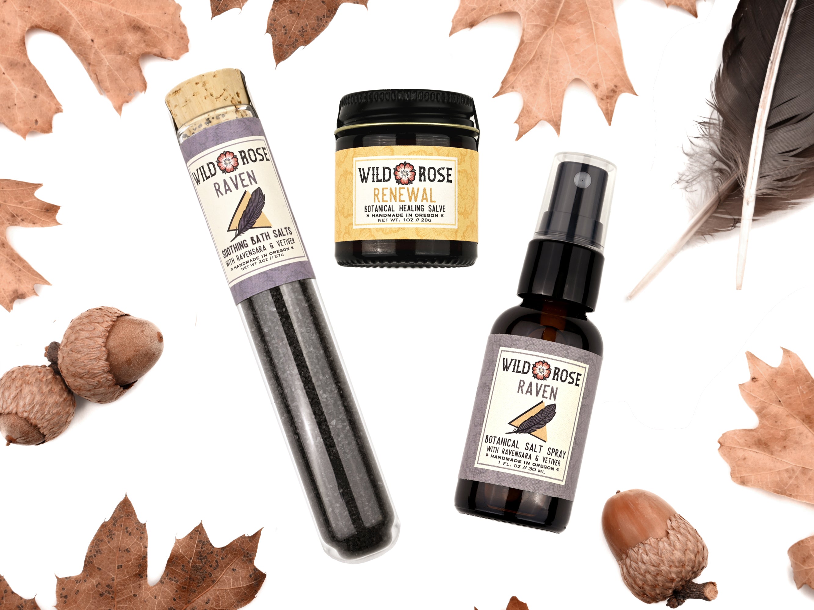 Raven + Renewal Spa Sampler Gift Set