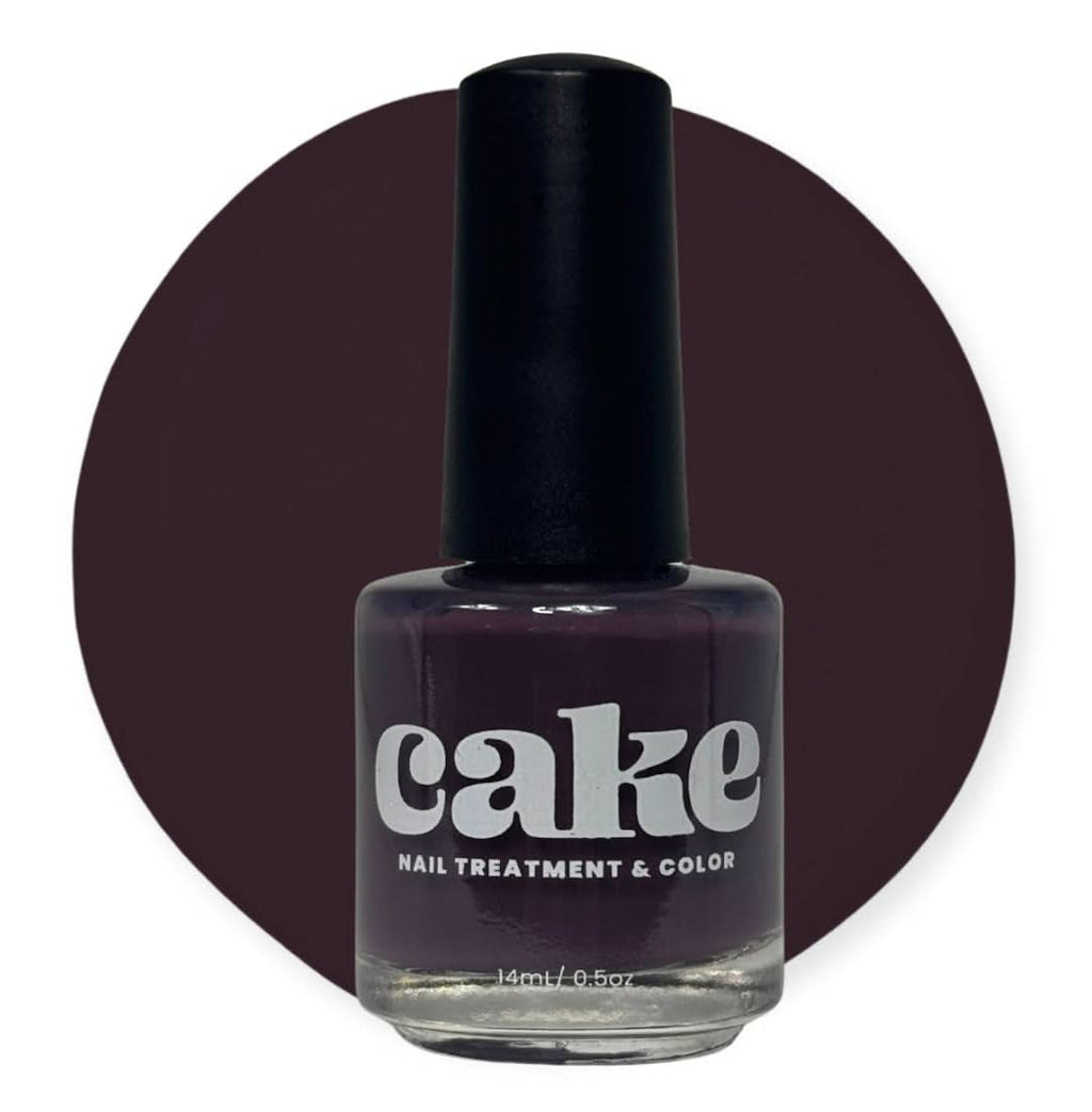 CAKE Nail Strengthening Polish - Plum & Circumstance