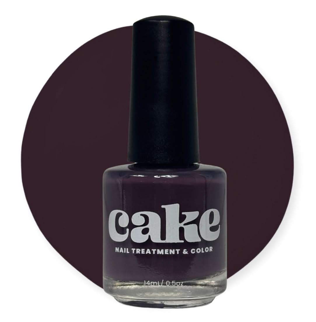 CAKE Nail Strengthening Polish - Plum & Circumstance