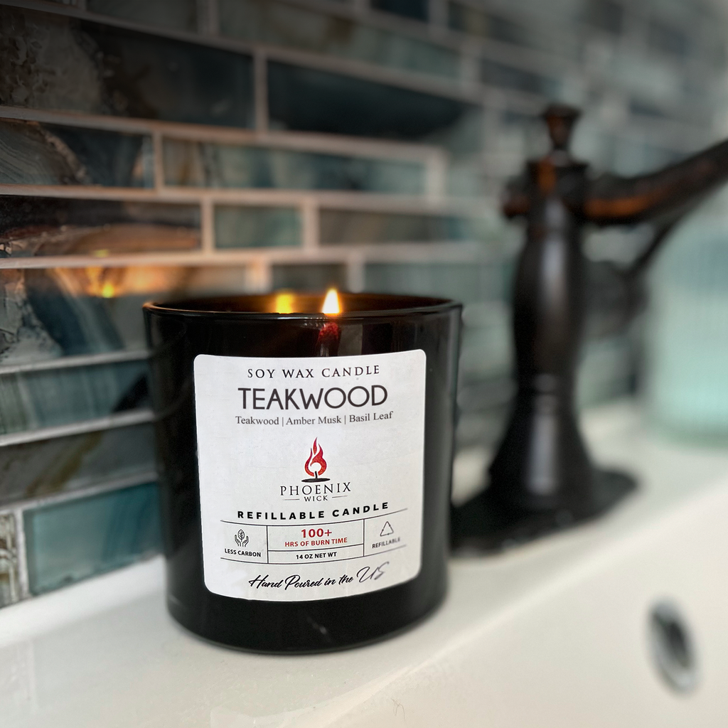 Teakwood - 14oz Filled Candle