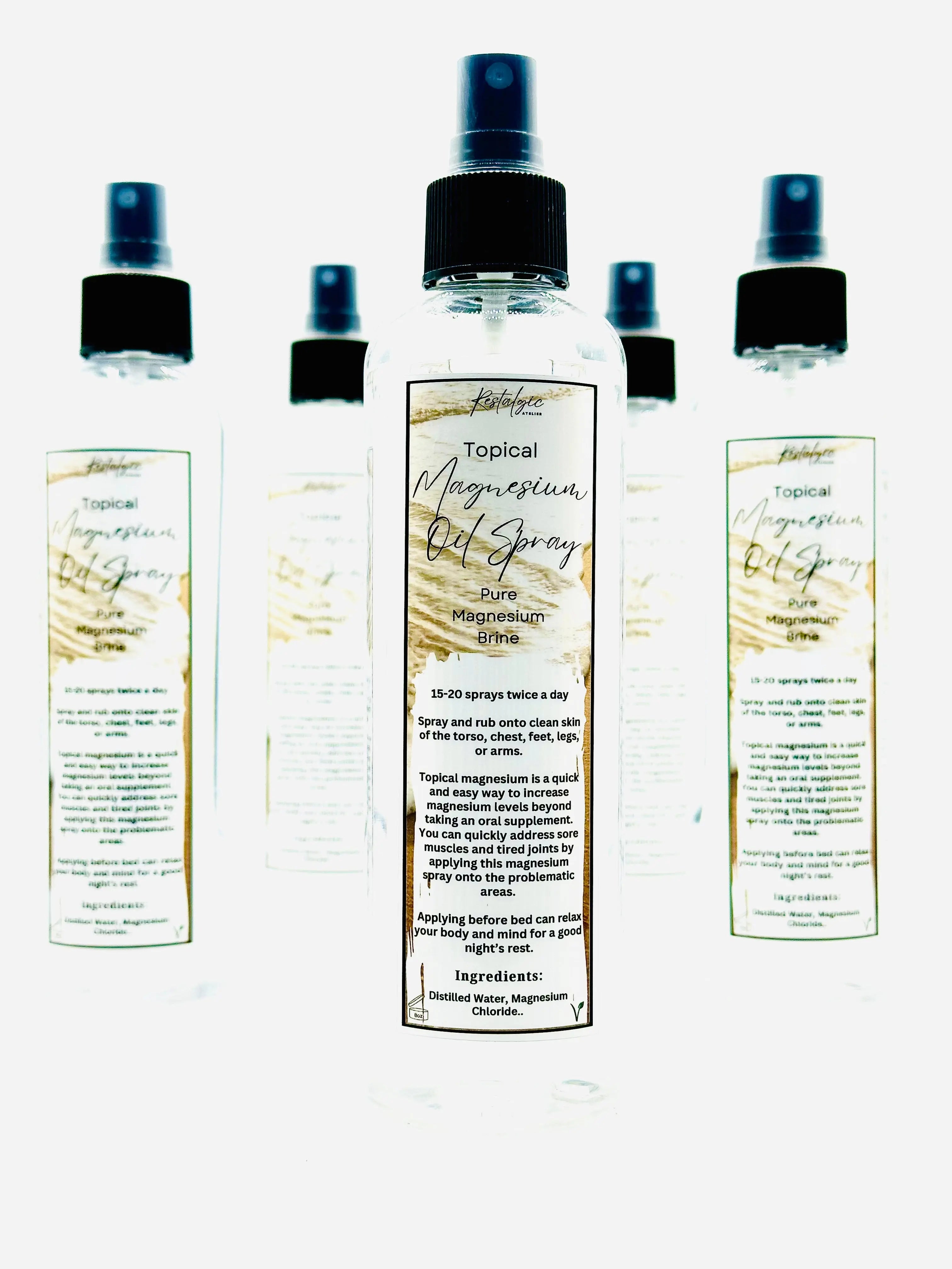 Unveiling the Ultimate Trio for Magnesium Deficiency: Cream, Spray, and Serum Body Oil Candle