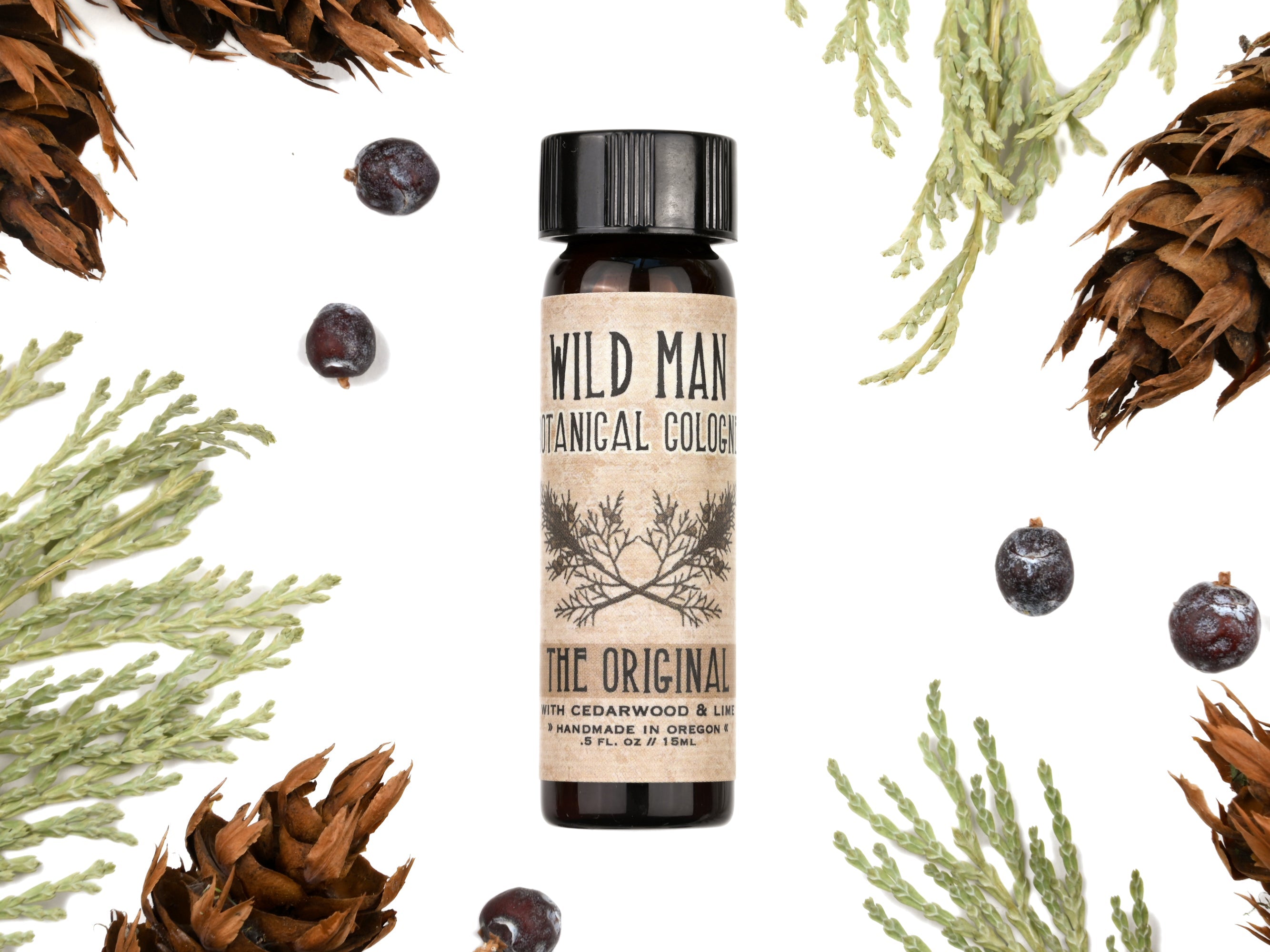 Wild Man All Natural Cologne - The Original