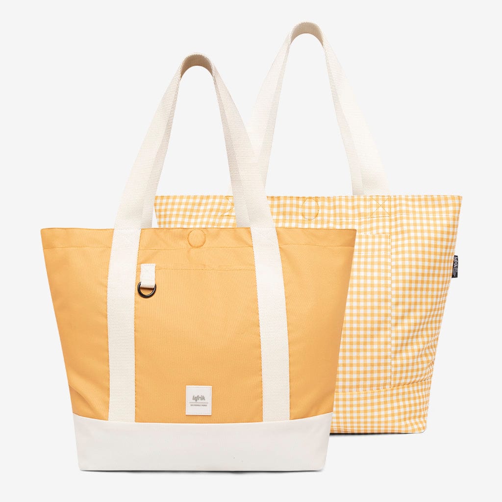 Strata Reversible Bag Vichy Mustard